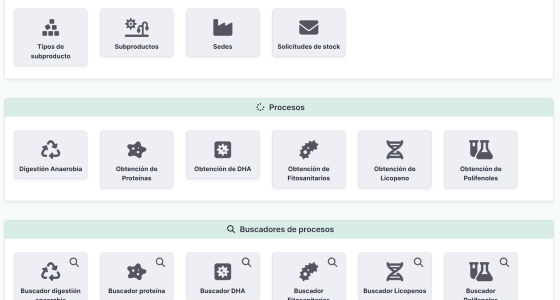 Pantalla Dashboard principal